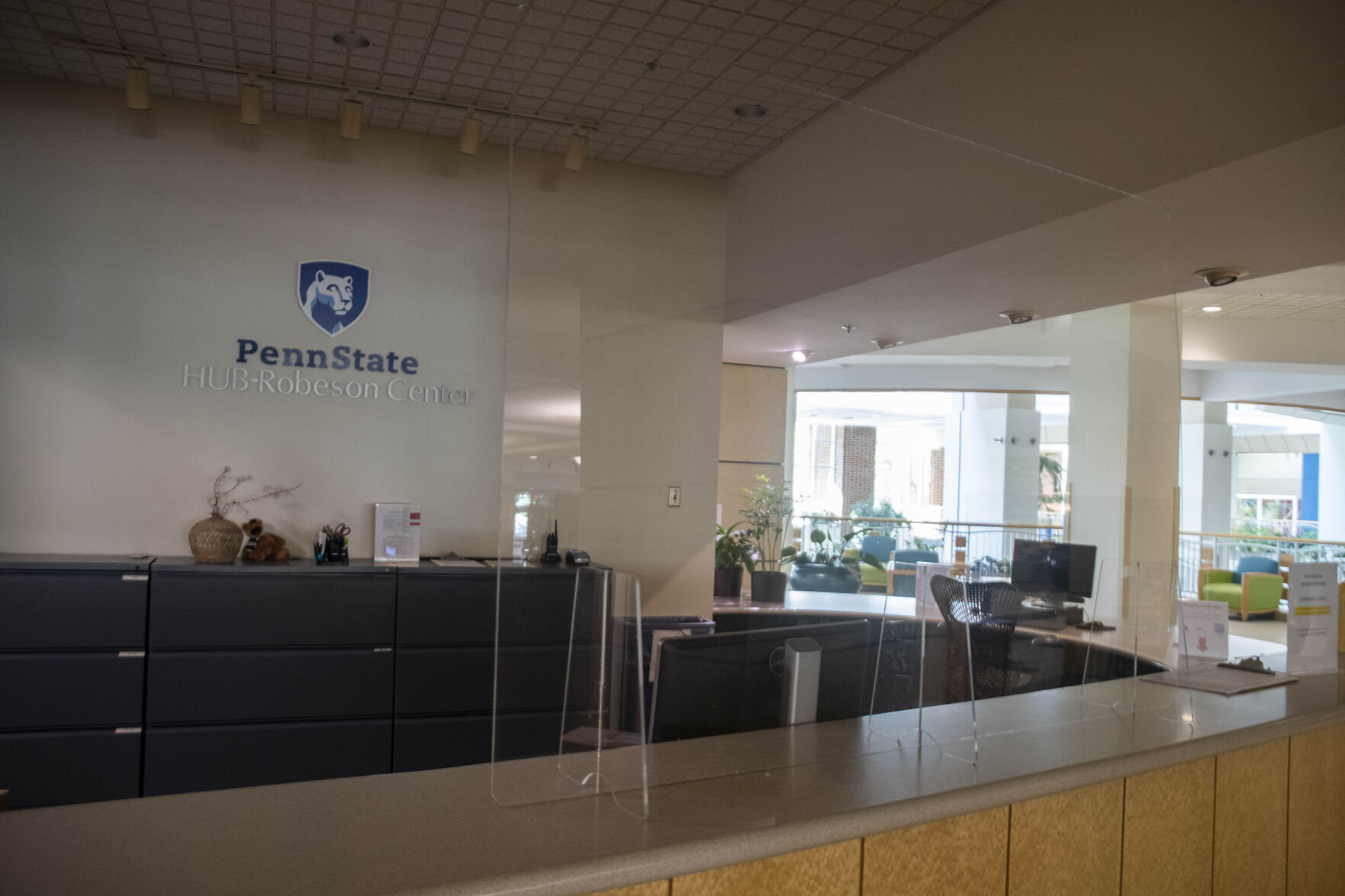 HUB, info desk